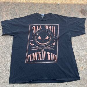 Disney The Nightmare Before Christmas Hail The Pumpkin King Extra Soft T-Shirt